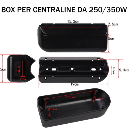 Case Box per Centraline Ebike da 250/350W