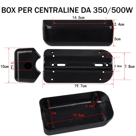 Case Box per Centraline Ebike da 350/500W